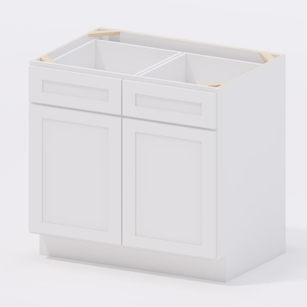 White Shaker - Base Cabinet 36"