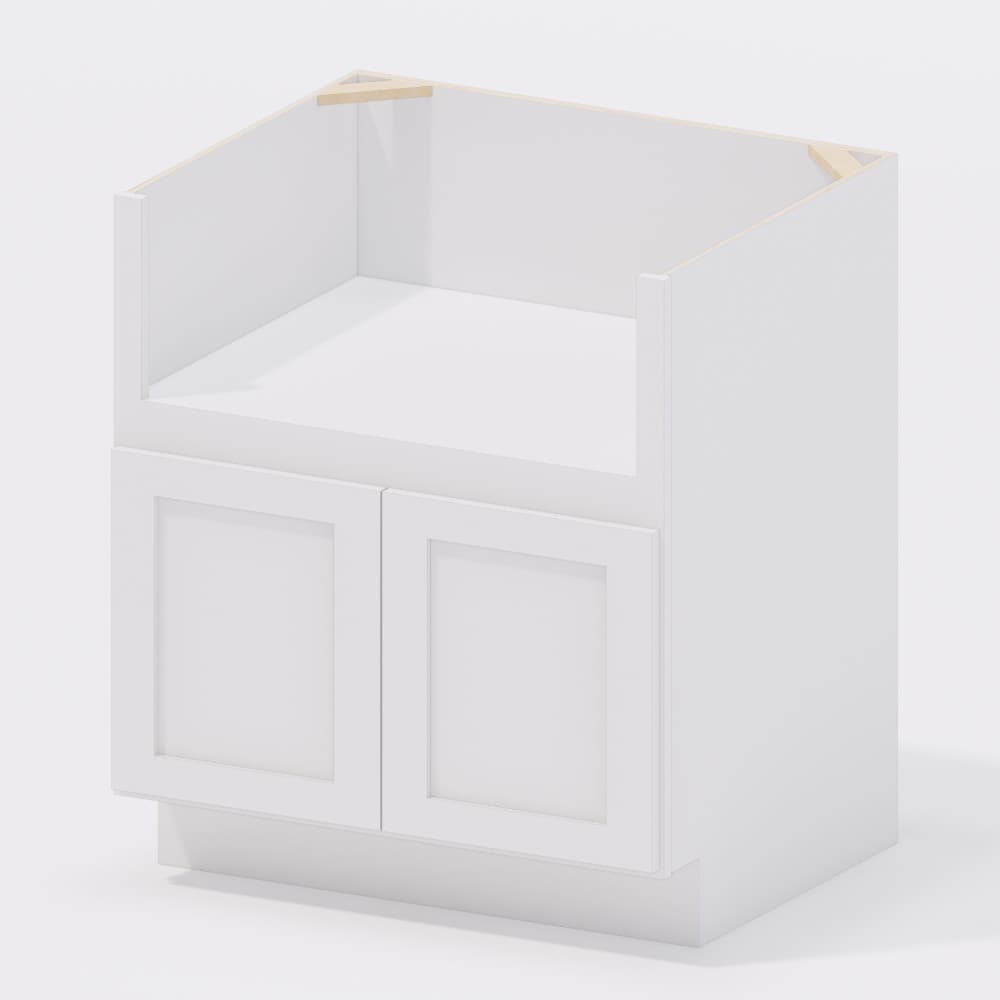 White Shaker - Farm Sink Base Cabinet 30