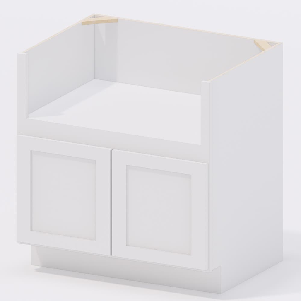White Shaker - Farm Sink Base Cabinet 36