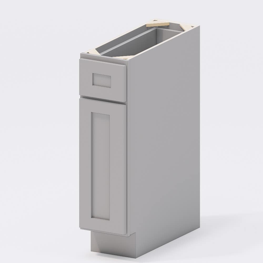 Grey Shaker - Base Cabinet 9"